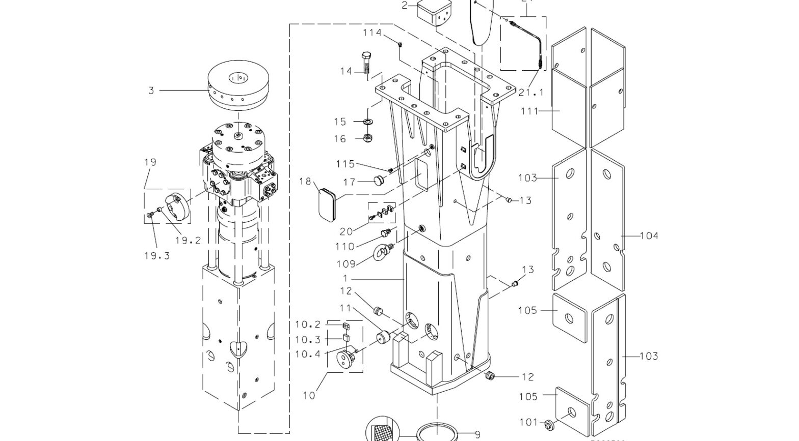 Hydraulic Breaker Repairs Hydraulic Hammer repairs UK & worldwide