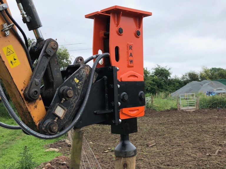 Hydraulic Breaker Post Driver | Post Knocker Tools & Attachments